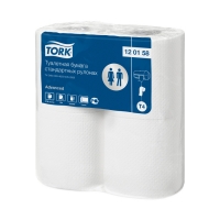 Туалетная бумага в стандартных рулонах Tork Advanced