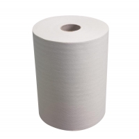 Бумажные полотенца для рук в рулоне 1 слой SCOTT SLIMROLL белые