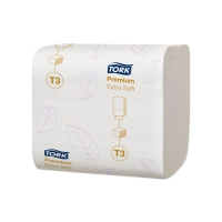 Туалетная бумага листовая Tork Premium soft