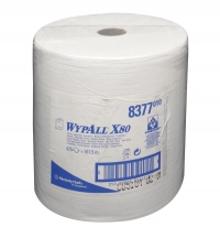 Протирочный нетканный материал салфетка WYPALL® X80 большой рулон