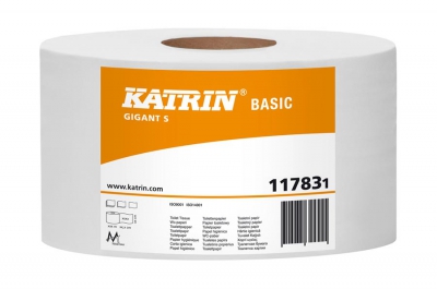 Туалетная бумага Katrin Basic Gigant S 1сл