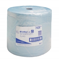 Бумажные протирочные салфетки WYPALL® L40 большой рулон синий